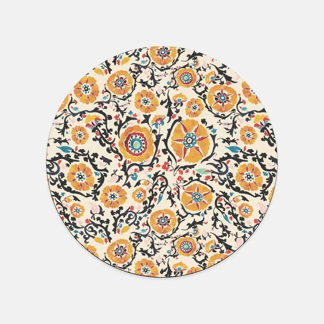 Samarkand Suzani Mouse Pad - The Global Wanderer
