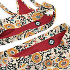Samarkand Suzani Recycled High-Waisted Bikini - The Global Wanderer
