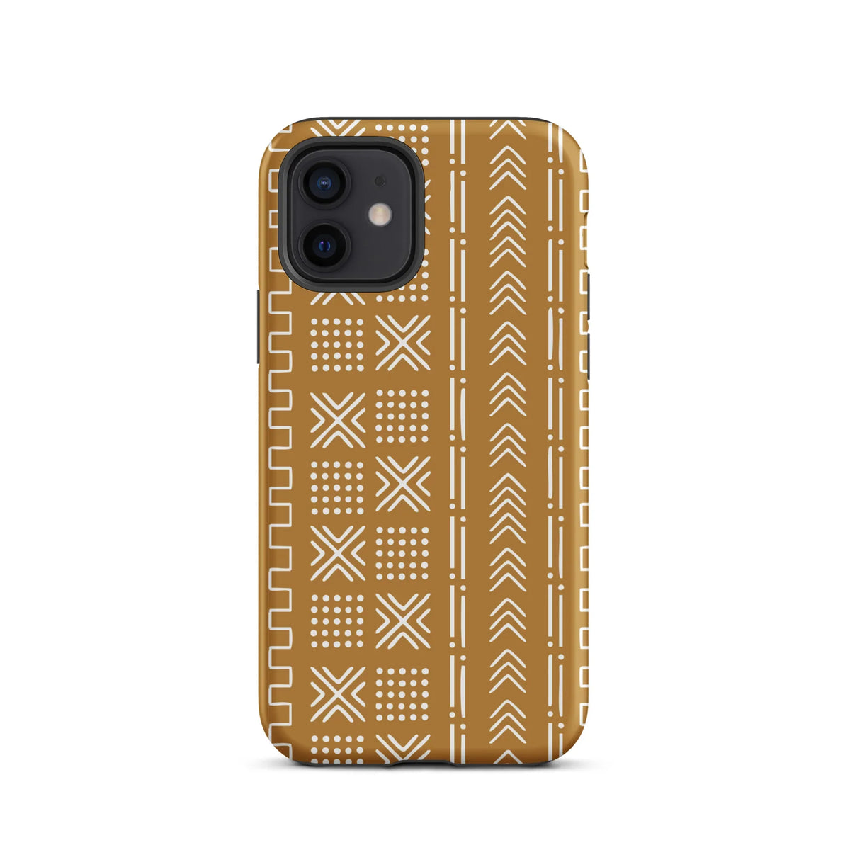 Savanna Ochre Mud Cloth iPhone Case - The Global Wanderer