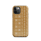 Savanna Ochre Mud Cloth iPhone Case - The Global Wanderer