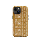 Savanna Ochre Mud Cloth iPhone Case - The Global Wanderer