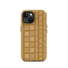 Savanna Ochre Mud Cloth iPhone Case - The Global Wanderer
