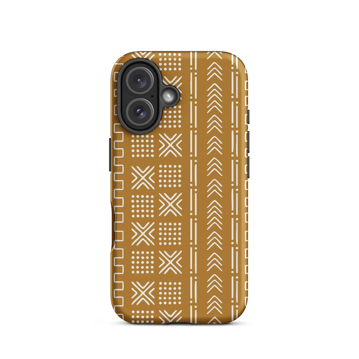 Savanna Ochre Mud Cloth iPhone Case - The Global Wanderer
