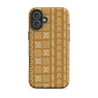 Savanna Ochre Mud Cloth iPhone Case - The Global Wanderer