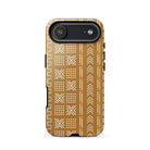 Savanna Ochre Mud Cloth iPhone Case - The Global Wanderer