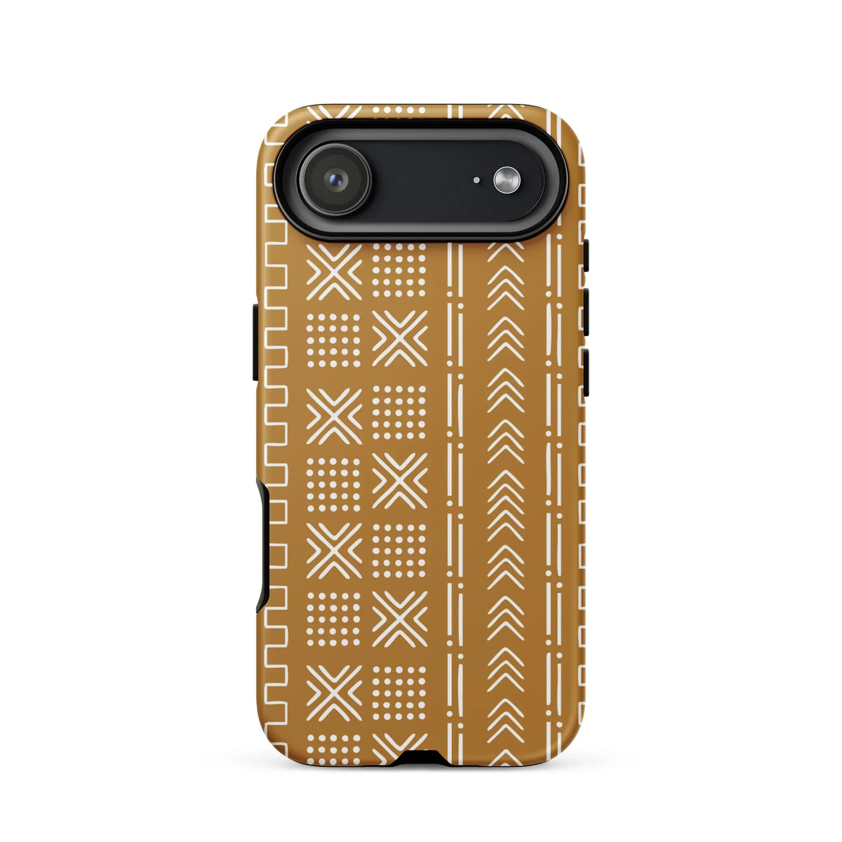 Savanna Ochre Mud Cloth iPhone Case - The Global Wanderer