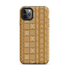 Savanna Ochre Mud Cloth iPhone Case - The Global Wanderer