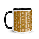 Savanna Ochre Mud Cloth Mug - The Global Wanderer