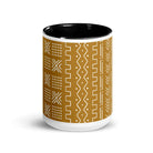 Savanna Ochre Mud Cloth Mug - The Global Wanderer