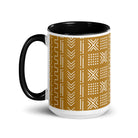 Savanna Ochre Mud Cloth Mug - The Global Wanderer