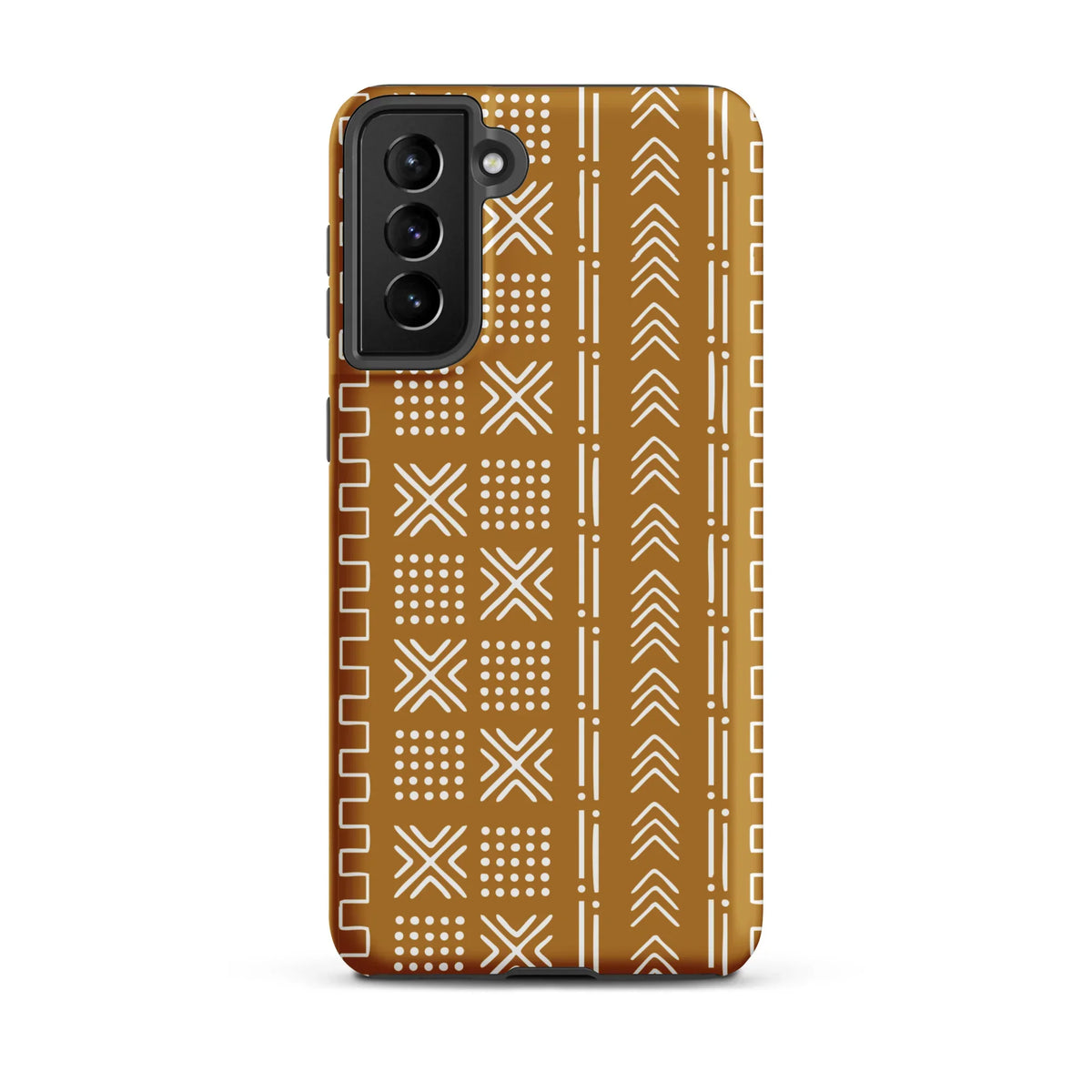 Savanna Ochre Mud Cloth Samsung Case - The Global Wanderer