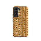 Savanna Ochre Mud Cloth Samsung Case - The Global Wanderer
