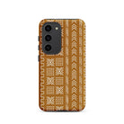 Savanna Ochre Mud Cloth Samsung Case - The Global Wanderer