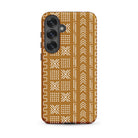Savanna Ochre Mud Cloth Samsung Case - The Global Wanderer