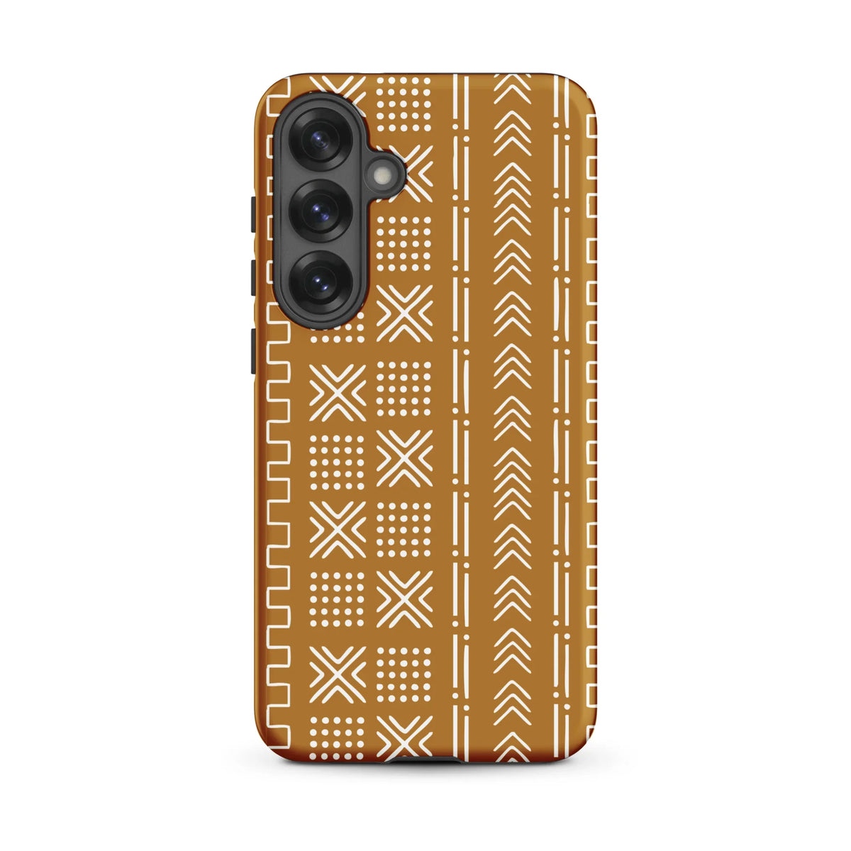Savanna Ochre Mud Cloth Samsung Case - The Global Wanderer