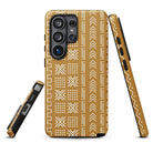 Savanna Ochre Mud Cloth Samsung Case - The Global Wanderer