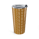 Savanna Ochre Mud Cloth Tumbler - The Global Wanderer