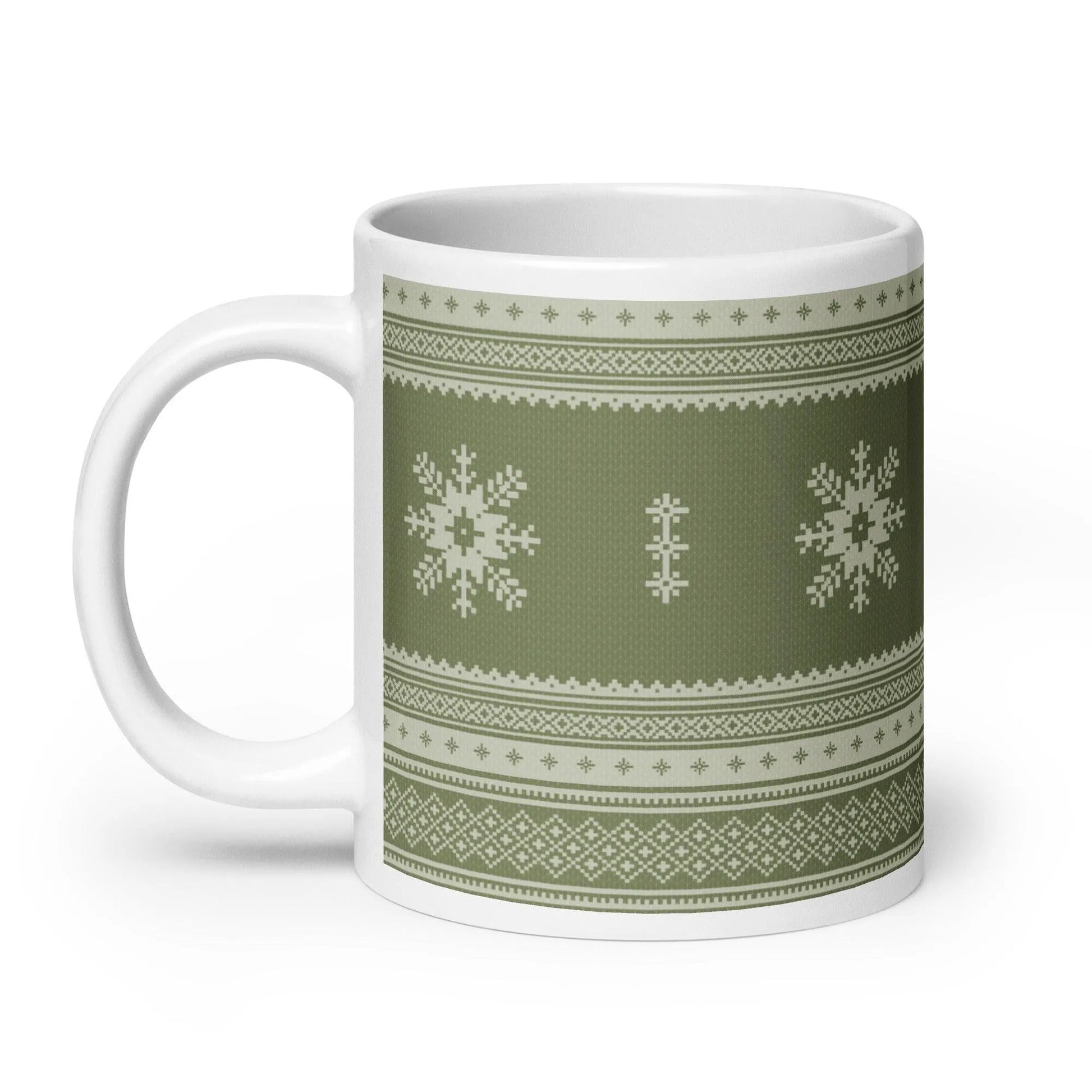 Scandinavian Christmas Mug - The Global Wanderer