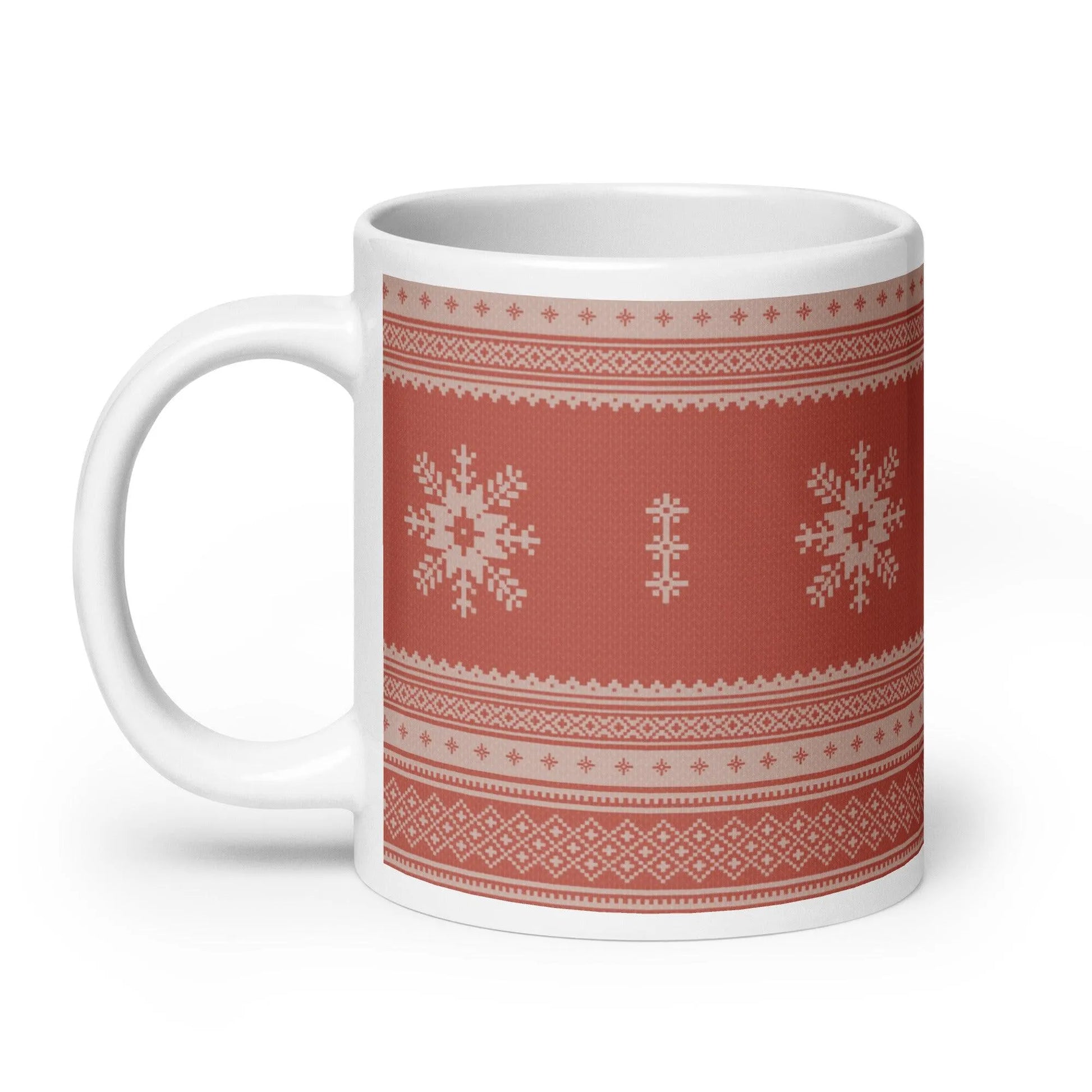 Scandinavian Christmas Mug - The Global Wanderer