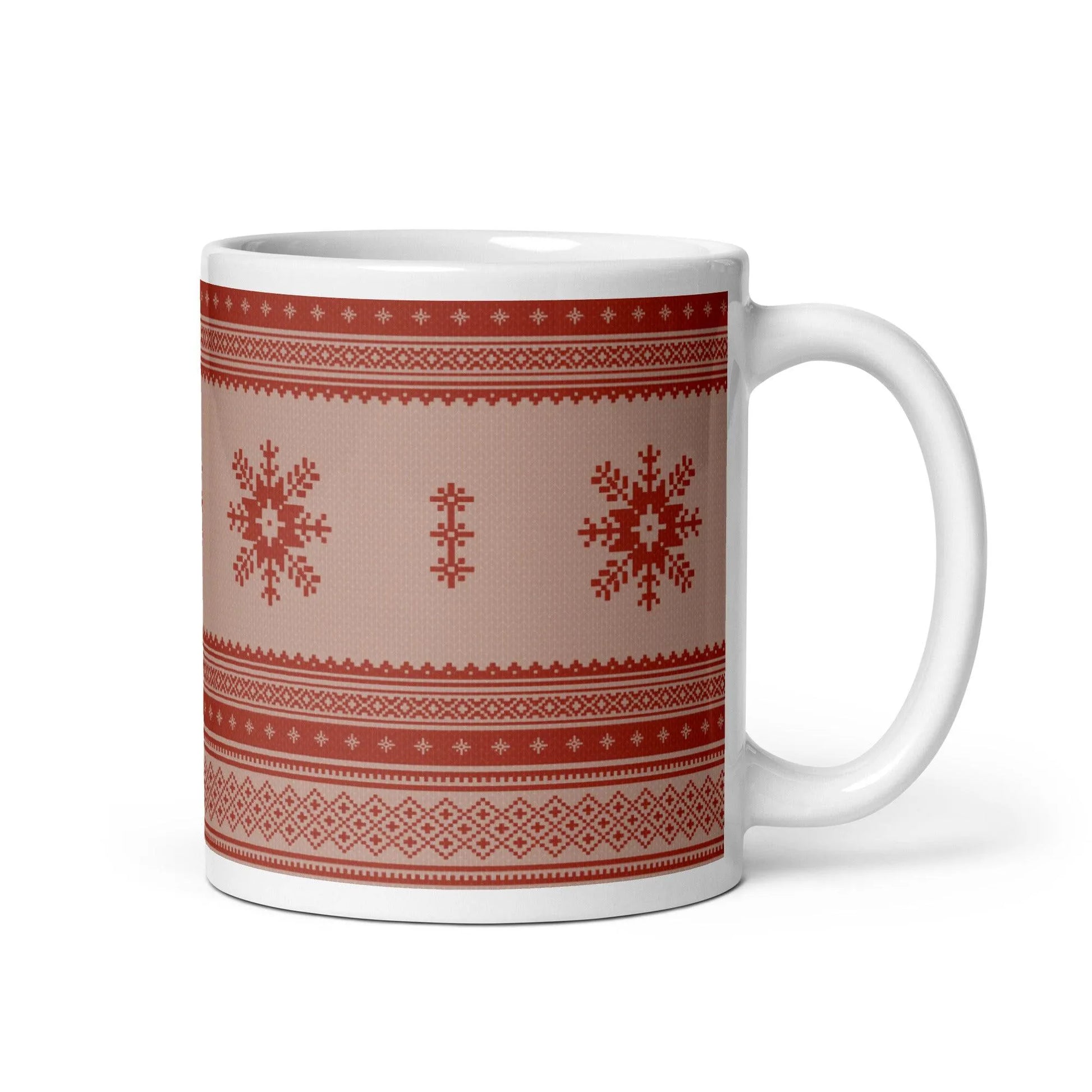 Scandinavian Christmas Mug - The Global Wanderer