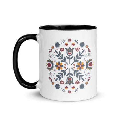 Scandinavian Folk Art Mug - The Global Wanderer