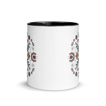 Scandinavian Folk Art Mug - The Global Wanderer