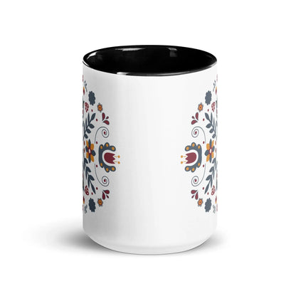 Scandinavian Folk Art Mug - The Global Wanderer