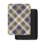 Scottish Blue Plaid Kindle Case - The Global Wanderer