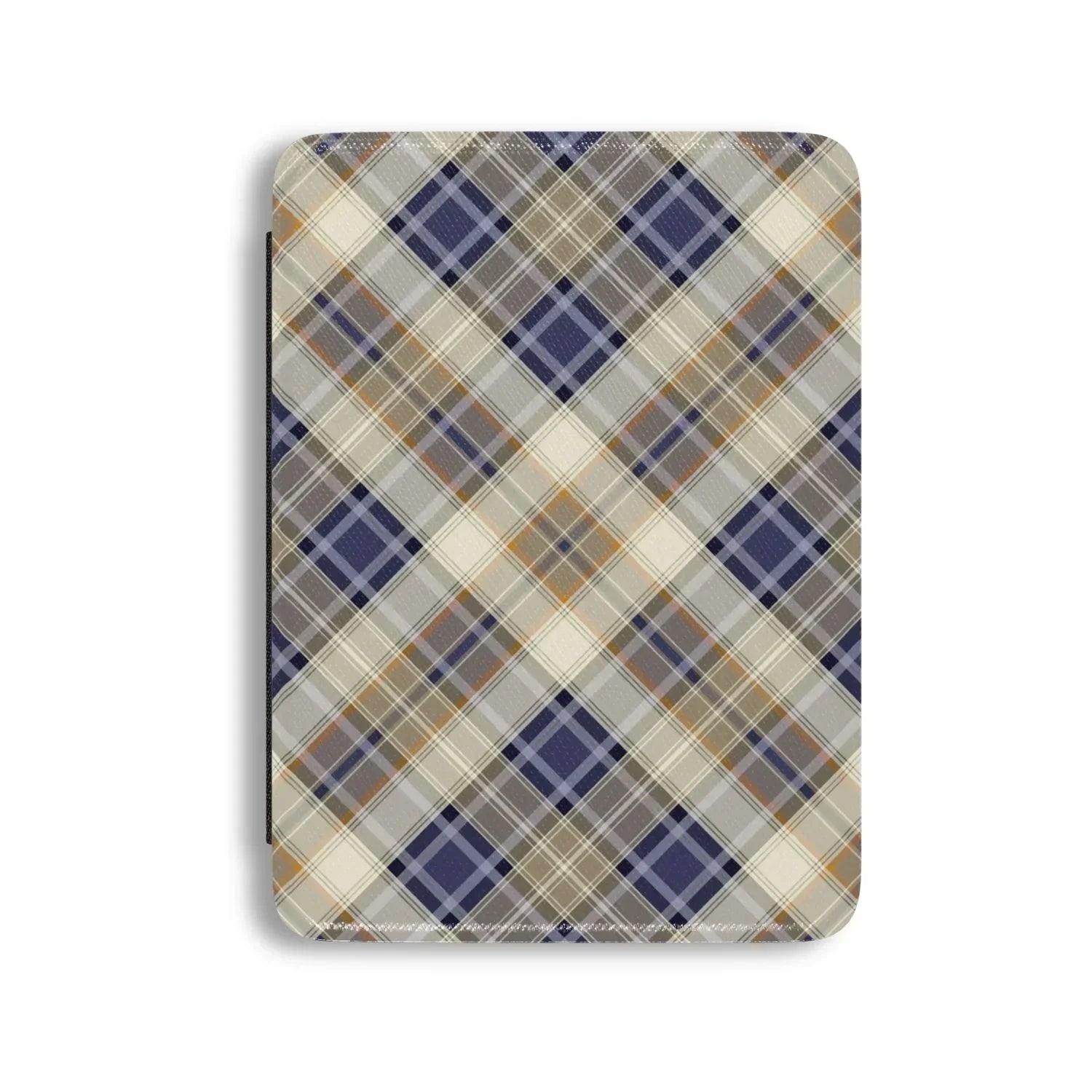Scottish Blue Plaid Kindle Case - The Global Wanderer