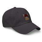 Scottish Highland Cow Embroidered Dad Hat - The Global Wanderer