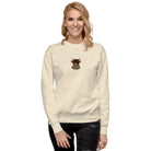 Scottish Highland Cow Sweatshirt - Embroidered - The Global Wanderer