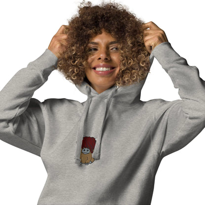 Scottish Higland Cow Embroidered Hoodie - The Global Wanderer