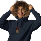 Scottish Higland Cow Embroidered Hoodie - The Global Wanderer