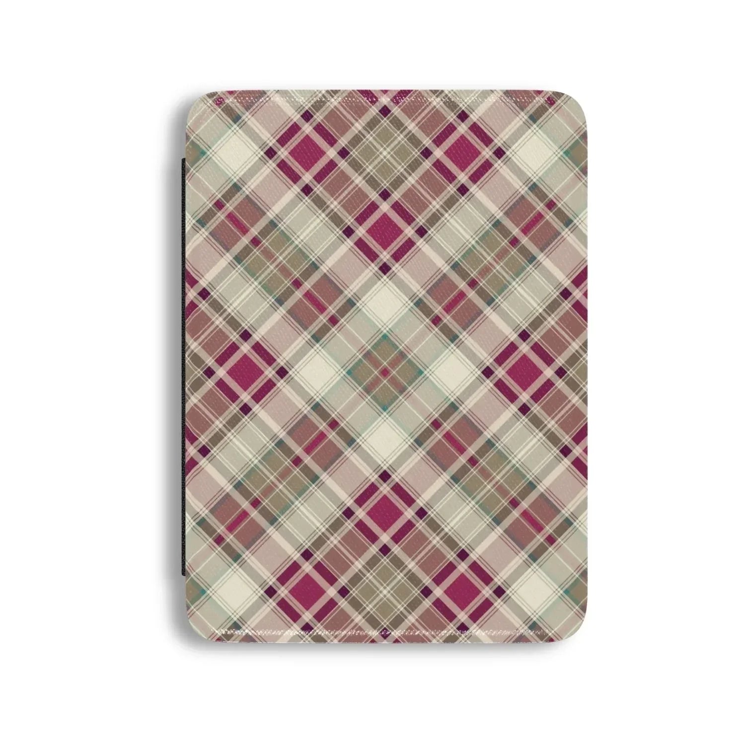 Scottish Pink Plaid Kindle Case - The Global Wanderer
