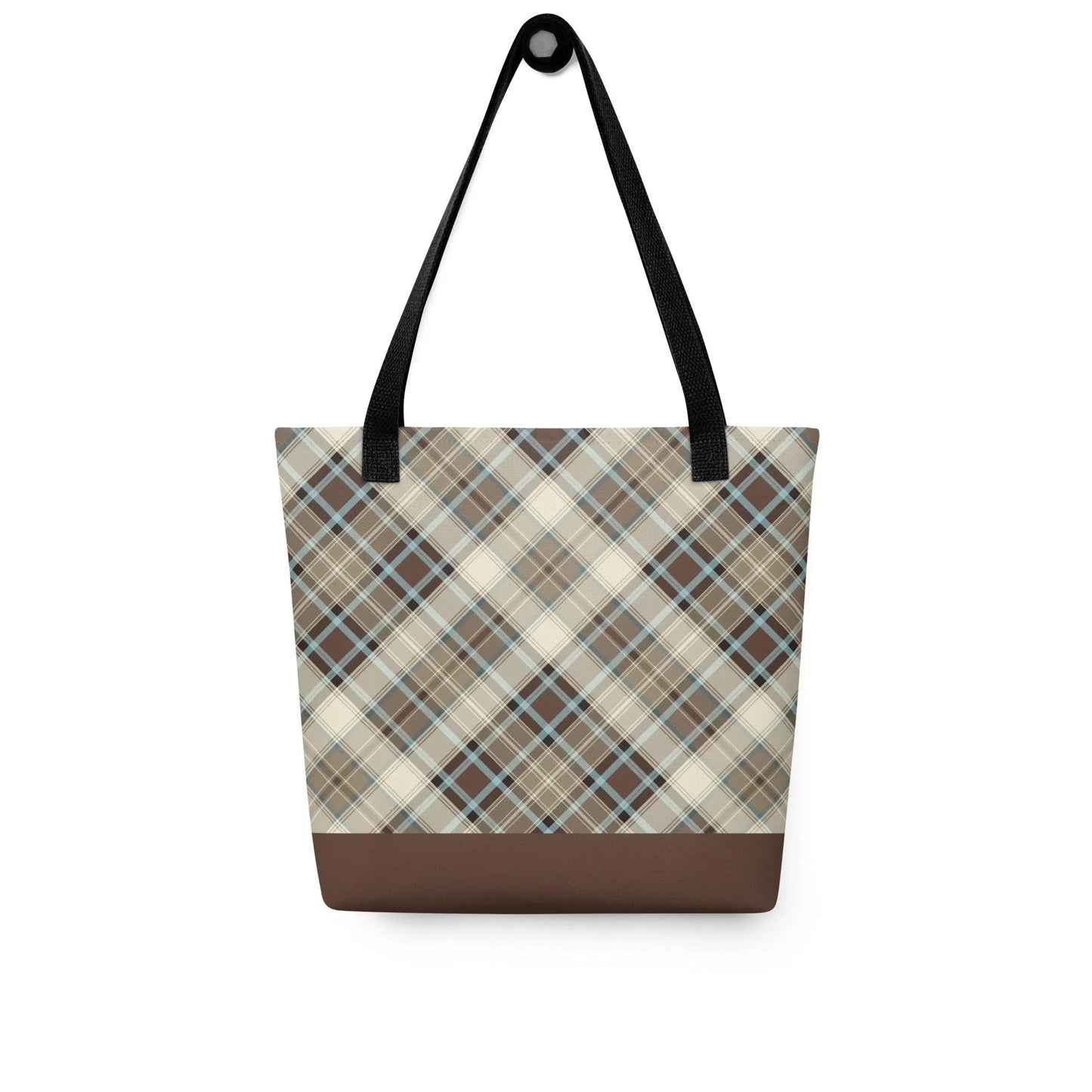 Scottish Plaid Print Tote Bag - The Global Wanderer