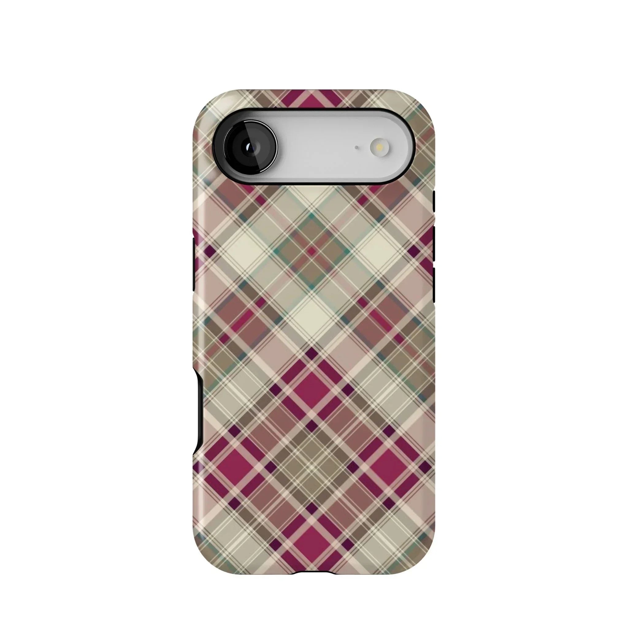Scottish Plaid Print Tough MagSafe iPhone Case - The Global Wanderer