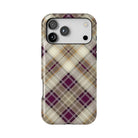 Scottish Plaid Print Tough MagSafe iPhone Case - The Global Wanderer
