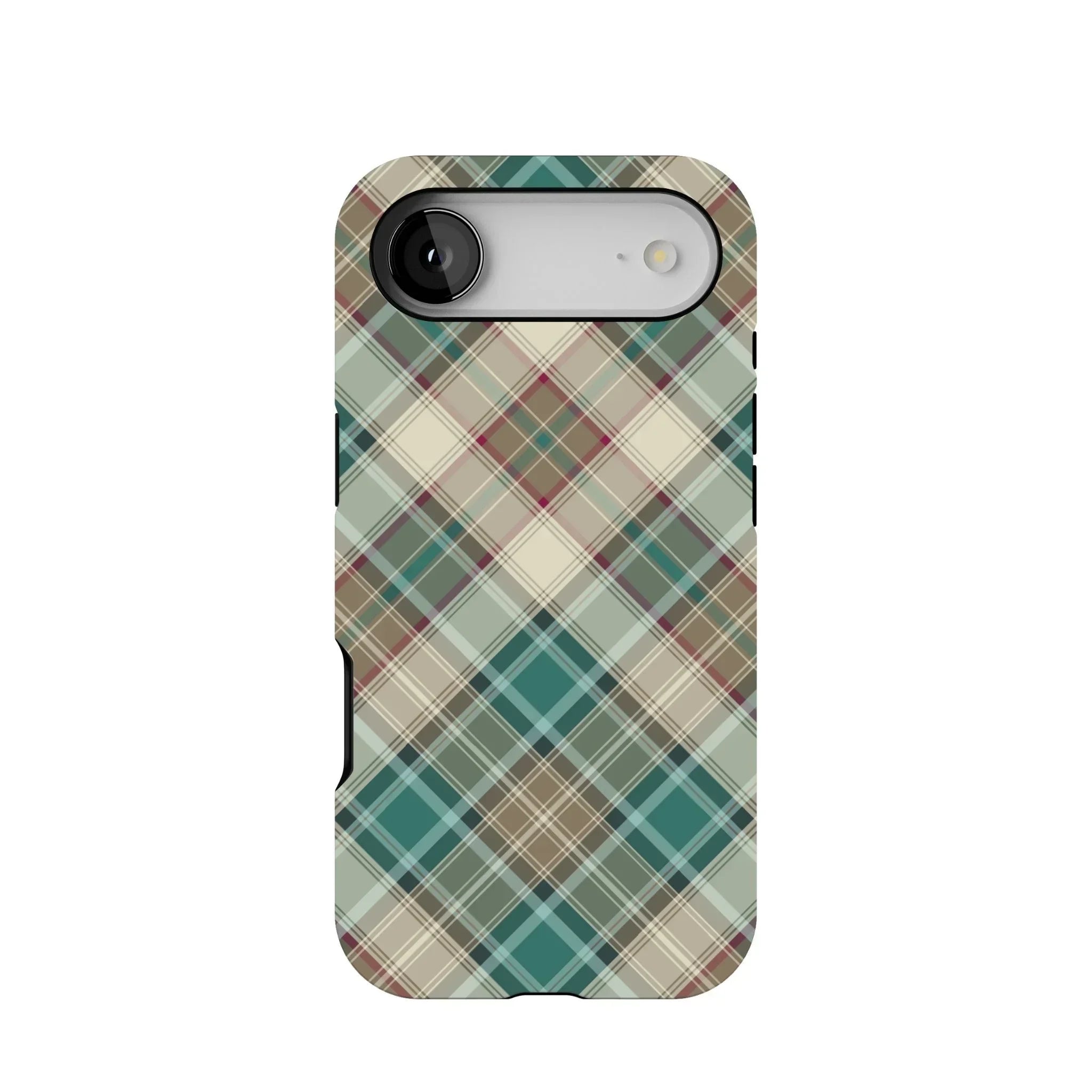 Scottish Plaid Print Tough MagSafe iPhone Case - The Global Wanderer