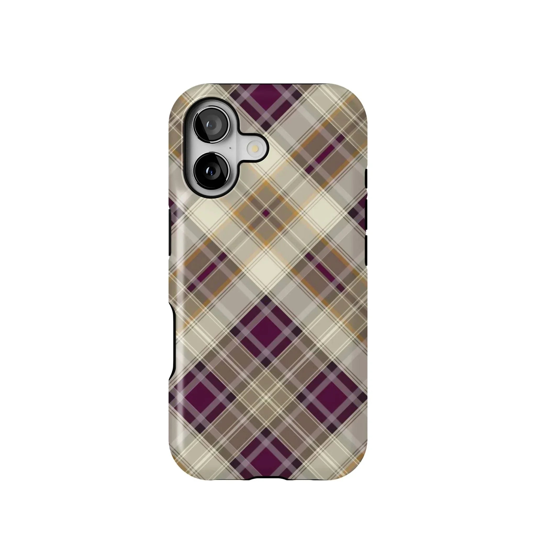 Scottish Plaid Print Tough MagSafe iPhone Case - The Global Wanderer