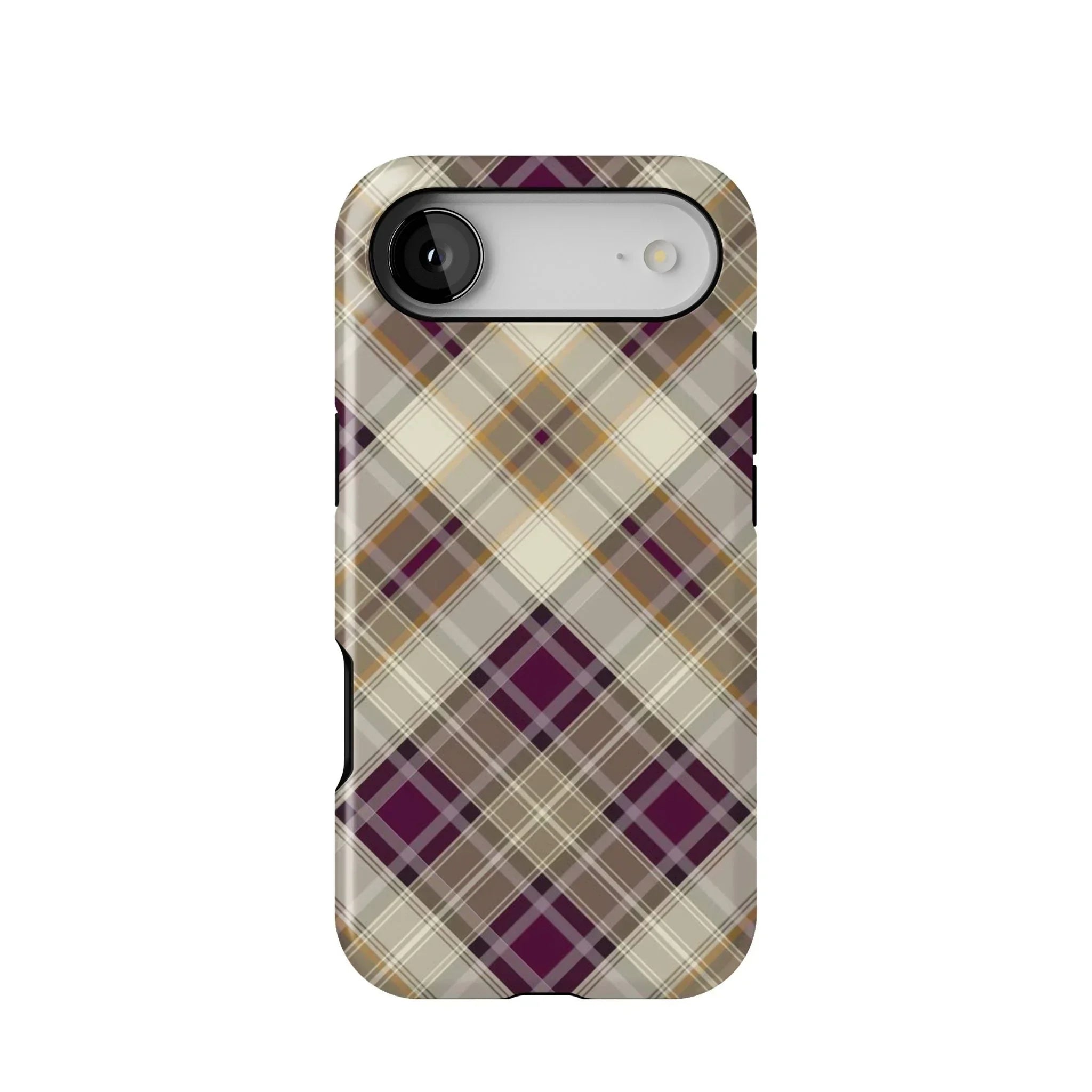 Scottish Plaid Print Tough MagSafe iPhone Case - The Global Wanderer