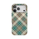 Scottish Plaid Print Tough MagSafe iPhone Case - The Global Wanderer