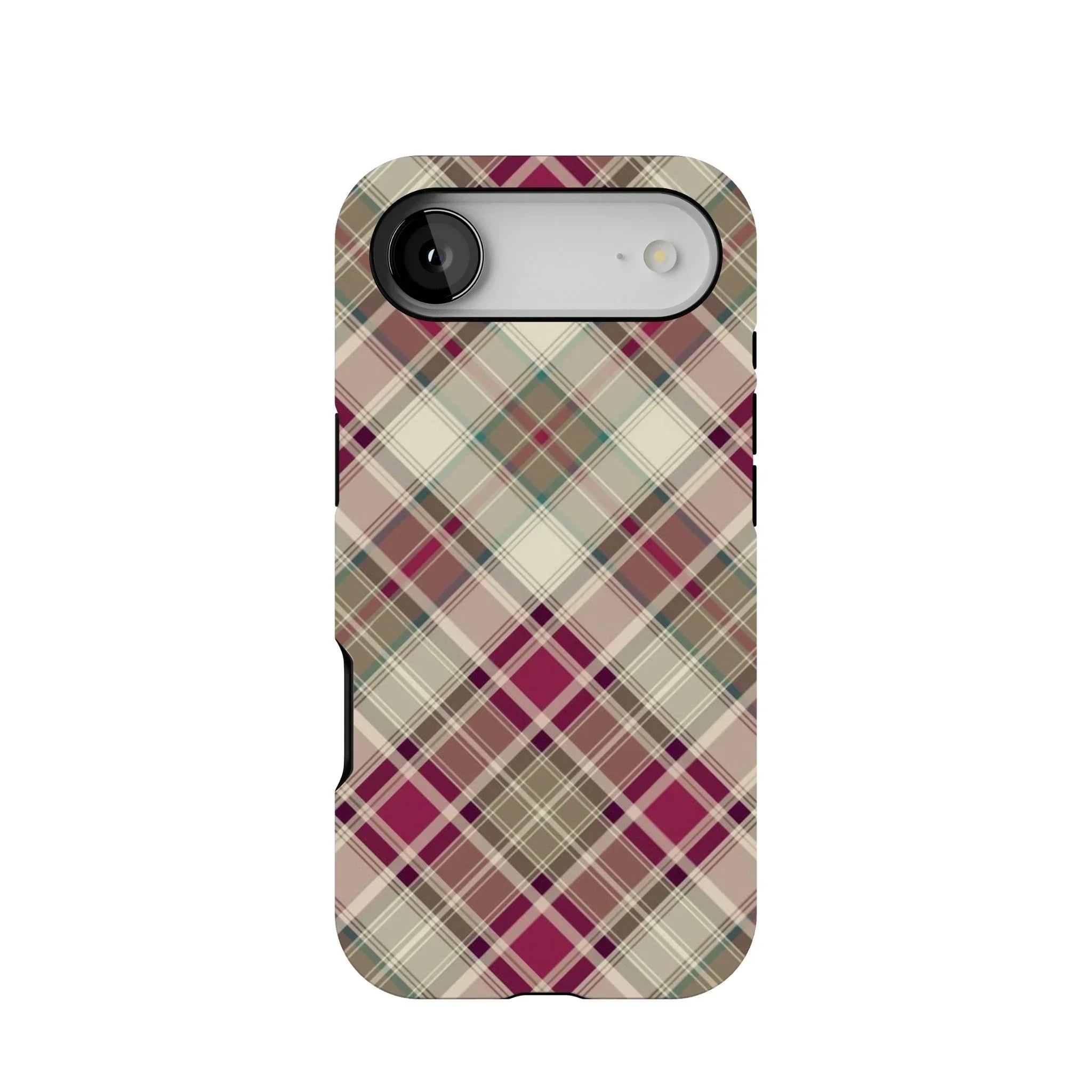 Scottish Plaid Print Tough MagSafe iPhone Case - The Global Wanderer
