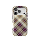 Scottish Plaid Print Tough MagSafe iPhone Case - The Global Wanderer