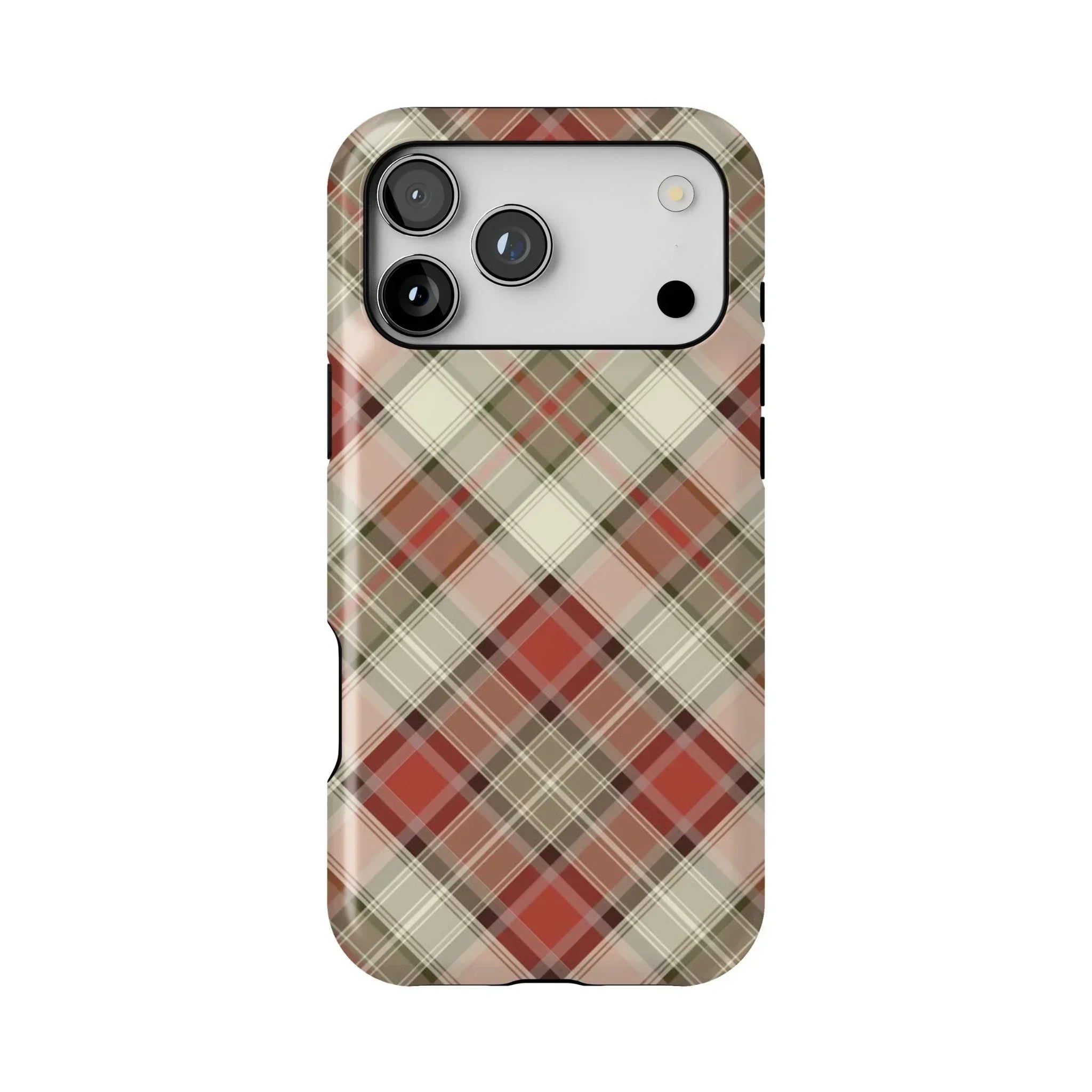 Scottish Plaid Print Tough MagSafe iPhone Case - The Global Wanderer