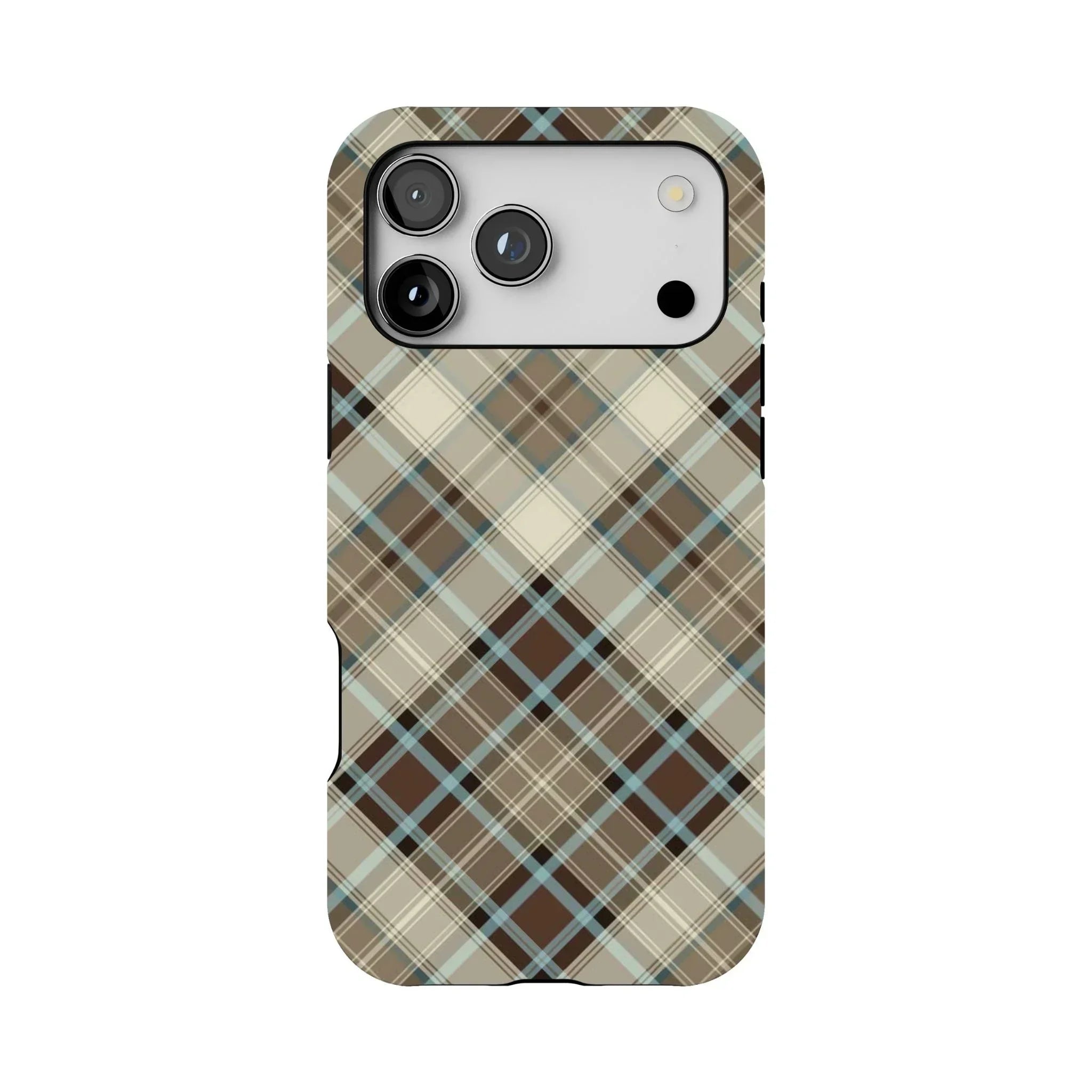 Scottish Plaid Print Tough MagSafe iPhone Case - The Global Wanderer