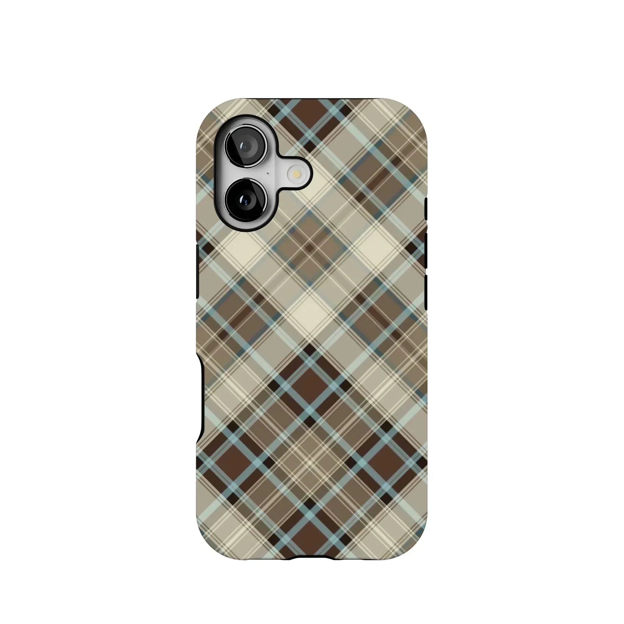 Scottish Plaid Print Tough MagSafe iPhone Case - The Global Wanderer