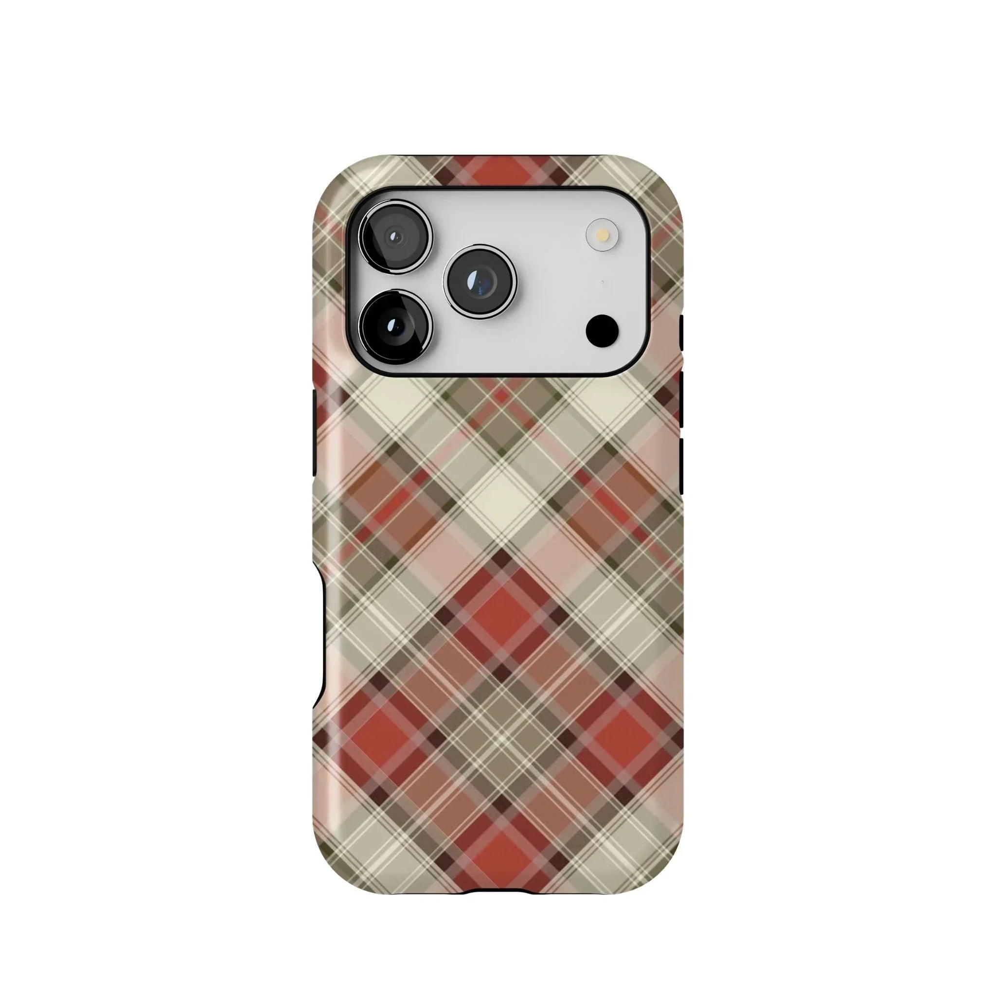Scottish Plaid Print Tough MagSafe iPhone Case - The Global Wanderer