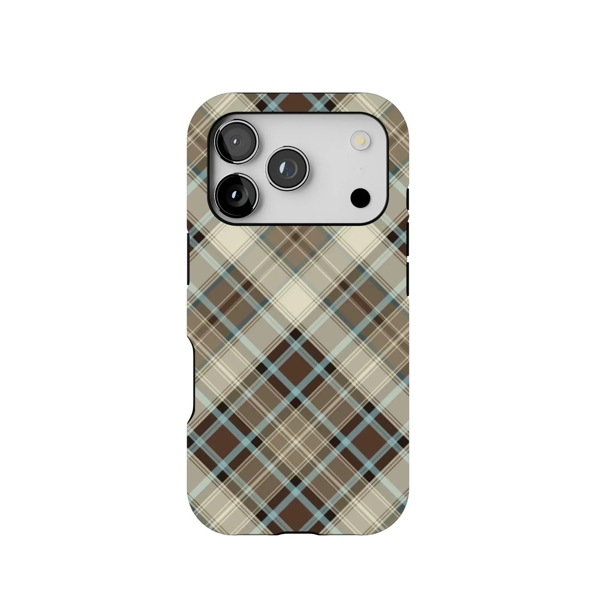 Scottish Plaid Print Tough MagSafe iPhone Case - The Global Wanderer