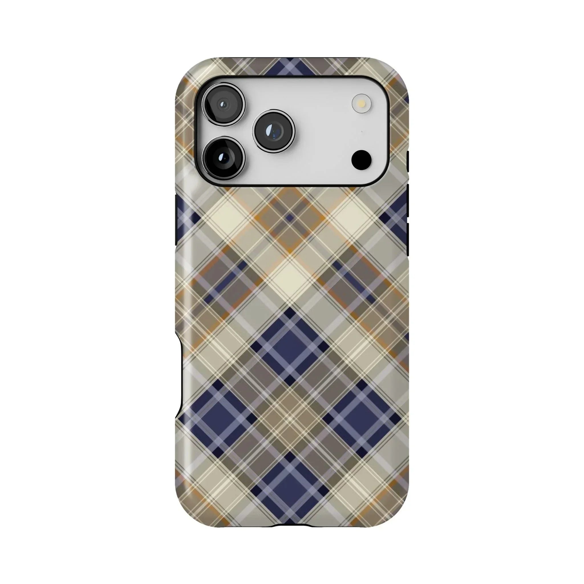 Scottish Plaid Print Tough MagSafe iPhone Case - The Global Wanderer