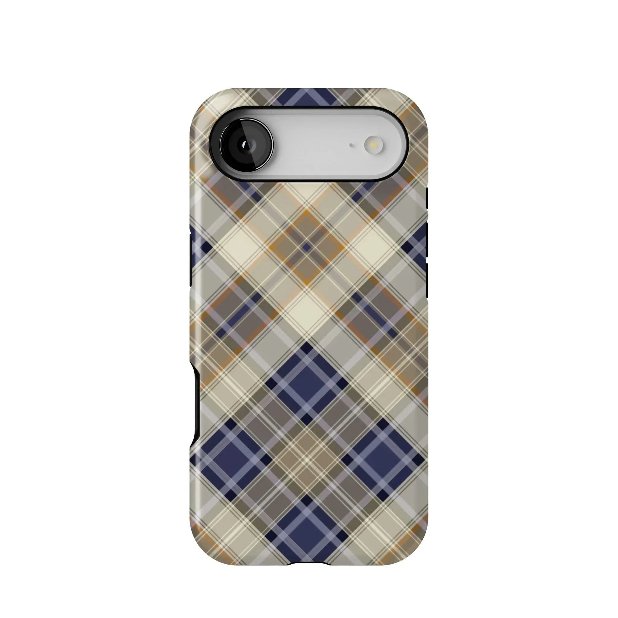 Scottish Plaid Print Tough MagSafe iPhone Case - The Global Wanderer